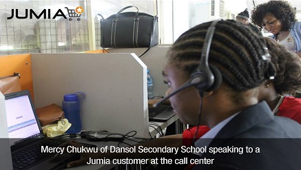 Mercy Chukwu at the Jumia Call Centre.jpg